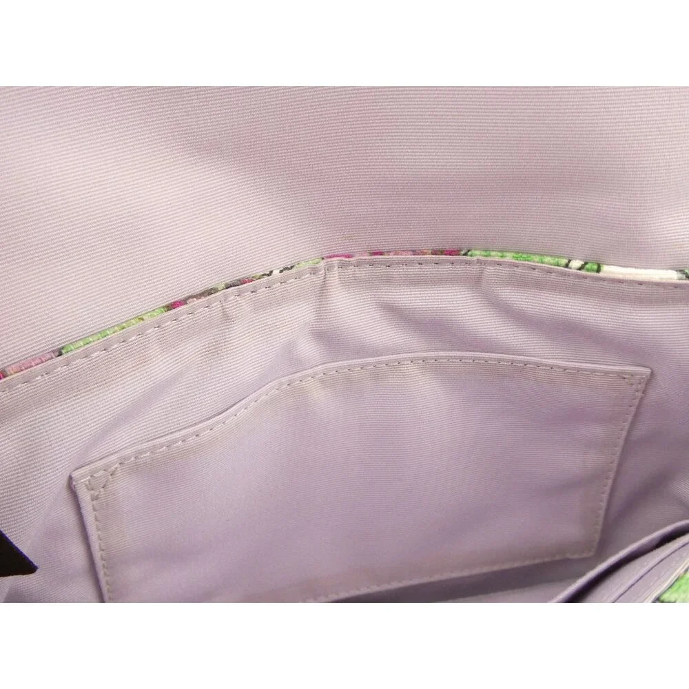 Coach Ashley Iris‎ Floral Flap Wristlet